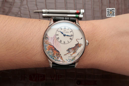 TW雅克德罗艺术工坊系列J005033280，43毫米直径,男士手表，克隆原版Jaquet Droz 2653自动机械机芯，摆轮：重金属摆陀 商品图8
