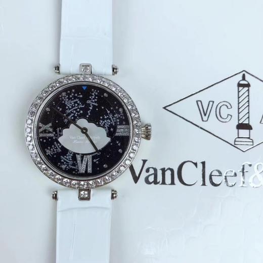 新款  Vca梵克雅宝•许愿 全年12次流星雨绘于表盘 十二星座系列 Lady Arpels Heures Filantes腕表 商品图4
