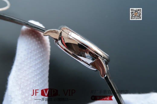 TW雅克德罗【女神】腕表 表里如一 独具匠心！烧钢蓝指针，电白金手工镶钻，玫瑰金镶钻！直径33mm厚度：10mm 商品图4