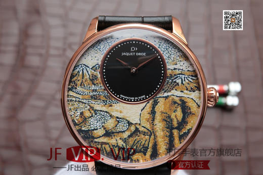 TW雅克德罗艺术工坊系列J005033280，43毫米直径,男士手表，克隆原版Jaquet Droz 2653自动机械机芯，摆轮：重金属摆陀 商品图3