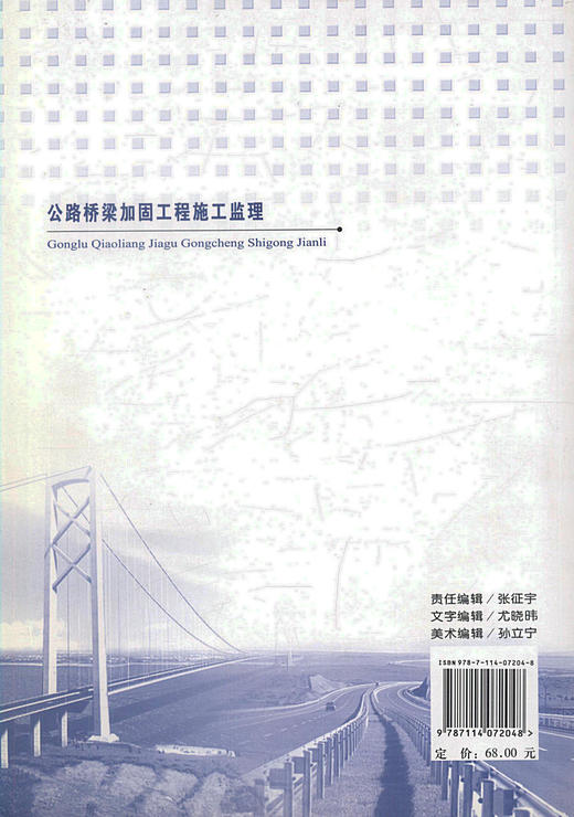 正版现货 公路桥梁加固工程施工监理  桥梁加固 桥梁施工监理用书 张劲泉 等编著 人民交通出版社股份有限公司 商品图2