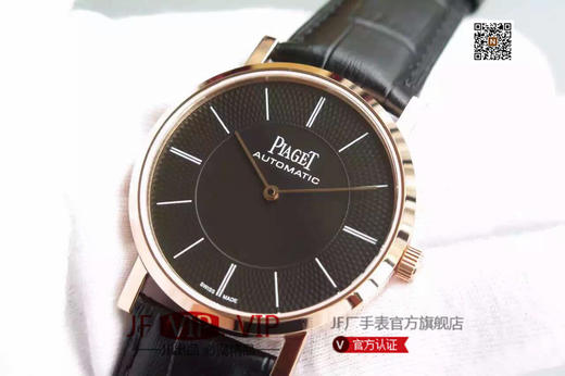 MC伯爵 超薄系列 ，进口全新西铁城9015机芯，精钢外壳，透底，男表，小牛皮表带，超薄的款式简约而不简单！ 商品图2