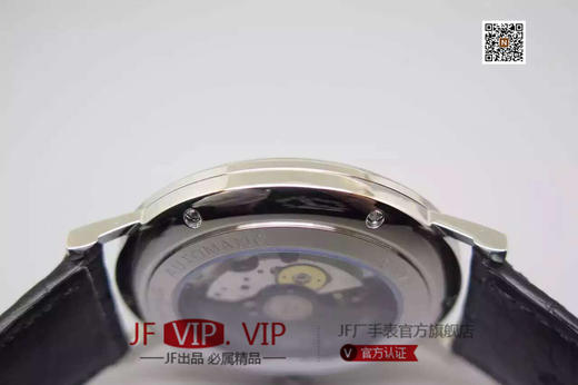 MC伯爵 超薄系列 ，进口全新西铁城9015机芯，精钢外壳，透底，男表，小牛皮表带，超薄的款式简约而不简单！ 商品图4