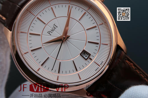 N伯爵新款 黑带系列GOA37111 正品开模 43mm表壳多道CNC加工 意大利真牛皮 照足正品采用进口9015改Cal.800P机芯，皮表带 商品图2