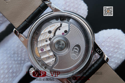 TW雅克德罗艺术工坊系列J005003219女士腕表！烧钢蓝指针[强]电白金手工镶钻，玫瑰金镶钻！直径33mm，厚度：10mm 商品图5