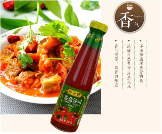 百家鲜番茄沙司250g【团购价2.76元/瓶】 商品图1