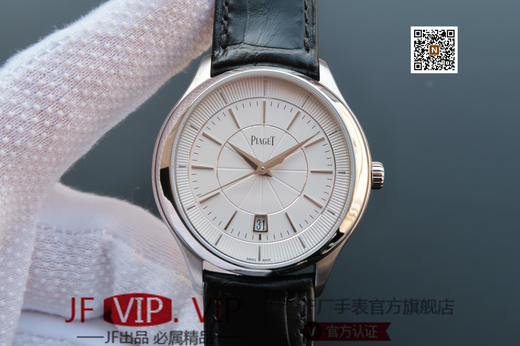 N伯爵新款 黑带系列GOA37111 正品开模 43mm表壳多道CNC加工 意大利真牛皮 照足正品采用进口9015改Cal.800P机芯，皮表带 商品图0