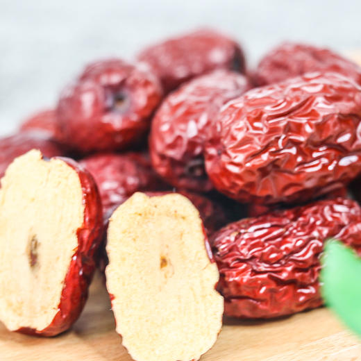 【团长首发限量尝鲜】红枣500g袋装 源自道地产区新疆基地，干制大红枣，个大味甜 商品图4