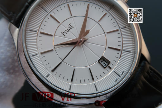 N伯爵新款 黑带系列GOA37111 正品开模 43mm表壳多道CNC加工 意大利真牛皮 照足正品采用进口9015改Cal.800P机芯，皮表带 商品图2