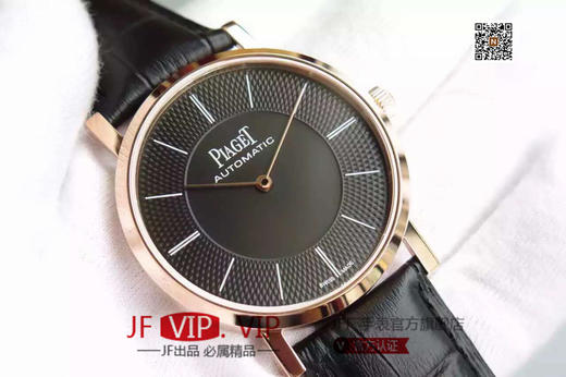 MC伯爵 超薄系列 ，进口全新西铁城9015机芯，精钢外壳，透底，男表，小牛皮表带，超薄的款式简约而不简单！ 商品图1