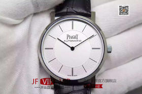 MC伯爵 超薄系列 ，进口全新西铁城9015机芯，精钢外壳，透底，男表，小牛皮表带，超薄的款式简约而不简单！