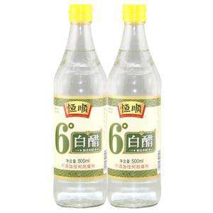 恒顺6°白醋500ml【团购价4.18元/瓶】 商品图0