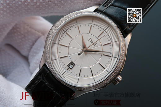 N伯爵新款 黑带系列GOA37111 正品开模 43mm表壳多道CNC加工 意大利真牛皮 照足正品采用进口9015改Cal.800P机芯，皮表带 商品图1