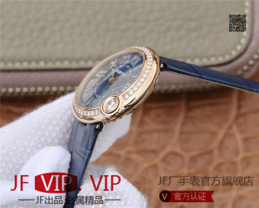 卡地亚BALLON BLANC DE CARTIER系列腕表。这款女士珠宝腕表的最大亮点在于表壳4时位置点缀一颗光华璀璨的钻石，巧妙 商品图8