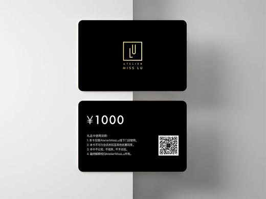 AtelierMissLu / 礼品卡 商品图0