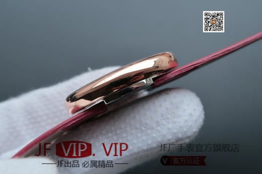 MC伯爵LIMELIGHT系列G0A32099腕表（AISI316L精钢表壳搭配，意大利进口头层沙丁布带，表圈镶嵌天然锆石，搭载瑞士原装石英机芯 商品图3