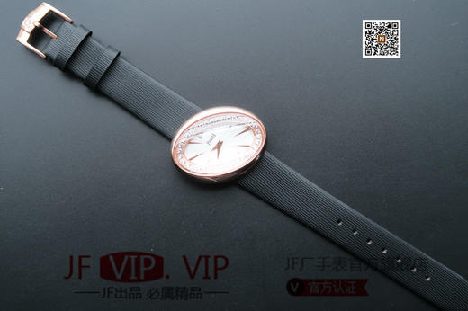 MC伯爵LIMELIGHT系列G0A32099腕表（AISI316L精钢表壳搭配，意大利进口头层沙丁布带，表圈镶嵌天然锆石，搭载瑞士原装石英机芯 商品图7