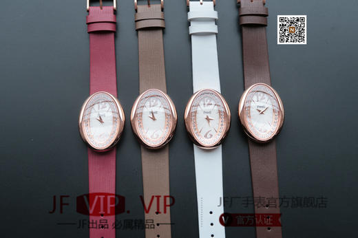 MC伯爵LIMELIGHT系列G0A32099腕表（AISI316L精钢表壳搭配，意大利进口头层沙丁布带，表圈镶嵌天然锆石，搭载瑞士原装石英机芯 商品图7