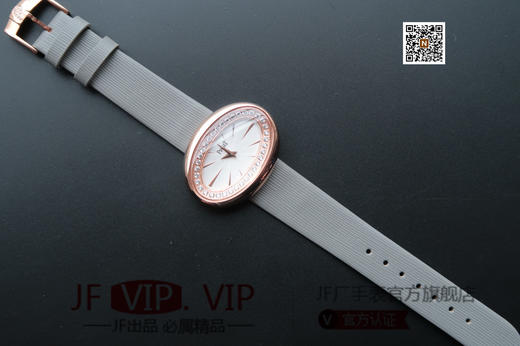 MC伯爵LIMELIGHT系列G0A32099腕表（AISI316L精钢表壳搭配，意大利进口头层沙丁布带，表圈镶嵌天然锆石，搭载瑞士原装石英机芯 商品图7