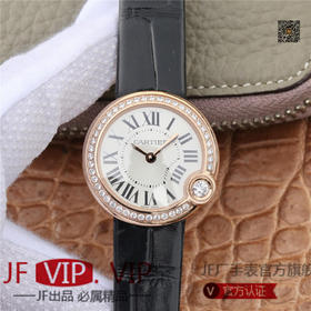 卡地亚BALLON BLANC DE CARTIER系列腕表。这款女士珠宝腕表的最大亮点在于表壳4时位置点缀一颗光华璀璨的钻石