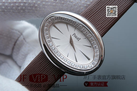 MC伯爵LIMELIGHT系列G0A32099腕表（AISI316L精钢表壳搭配，意大利进口头层沙丁布带，表圈镶嵌天然锆石，搭载瑞士原装石英机芯 商品图1