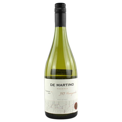 蒂玛尼347座庄园霞多丽白葡萄酒  De Martino Reserva 347 Vineyards Chardonnay, Limari Valley, Chile 商品图0