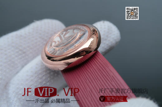 MC伯爵LIMELIGHT系列G0A32099腕表（AISI316L精钢表壳搭配，意大利进口头层沙丁布带，表圈镶嵌天然锆石，搭载瑞士原装石英机芯 商品图4