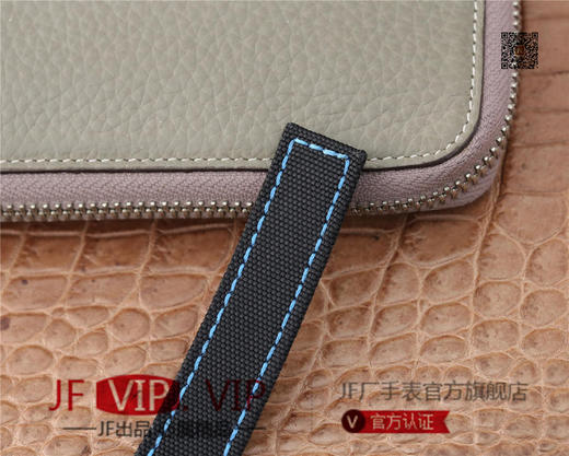 V6豪雅竞潜43mm新品蓝色陶瓷表圈。高通透蓝宝石镜面316L精钢全身抛光～采用经典外尼龙内牛皮表带设计精致折叠扣。2824自动机 商品图9