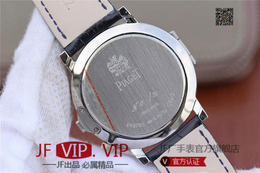 N伯爵ALTIPLANO系列 G0A34175腕表，和原装一样的沙漏自动翻盖，进口石英机芯，43mm直径，蓝宝石镜面，原装表扣，真皮表带，人工蓝宝石，做工精细 商品图13