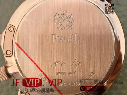 N伯爵ALTIPLANO系列 G0A34175腕表，和原装一样的沙漏自动翻盖，进口石英机芯，43mm直径，蓝宝石镜面，原装表扣，真皮表带，人工蓝宝石，做工精 商品图14