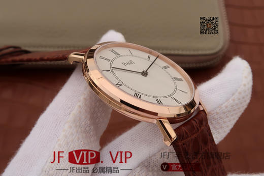 伯爵ALTIPLANO。采用9015改cal:800P机芯 ，真机改"非甲版，独家 真正做到原版一比一 Altiplano系列超薄男士自动机械腕表，真空电镀白金 商品图5