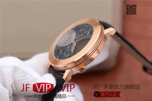 N伯爵ALTIPLANO系列 G0A34175腕表，和原装一样的沙漏自动翻盖，进口石英机芯，43mm直径，蓝宝石镜面，原装表扣，真皮表带，人工蓝宝石，做工精 商品图7