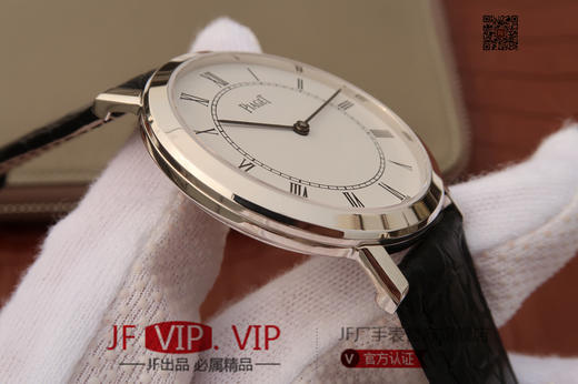 伯爵ALTIPLANO。采用9015改cal:800P机芯 ，真机改"非甲版，独家 真正做到原版一比一 Altiplano系列超薄男士自动机械腕表，真空电镀白金 商品图5