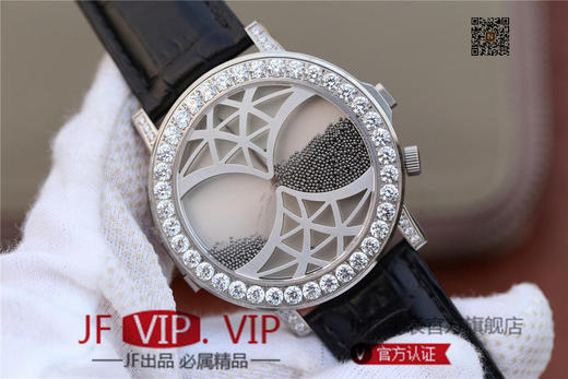 N伯爵ALTIPLANO系列 G0A34175腕表，和原装一样的沙漏自动翻盖，进口石英机芯，43mm直径，蓝宝石镜面，原装表扣，真皮表带，人工蓝宝石，做工精细 商品图1