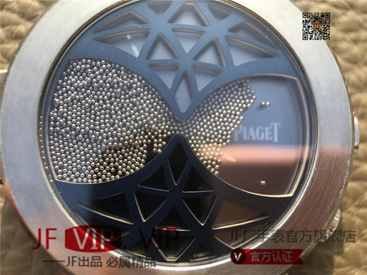 N伯爵ALTIPLANO系列 G0A34175腕表，和原装一样的沙漏自动翻盖，进口石英机芯，43mm直径，蓝宝石镜面，原装表扣，真皮表带，人工蓝宝石，做工精细 商品图6