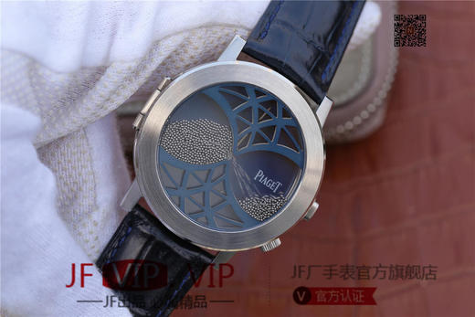 N伯爵ALTIPLANO系列 G0A34175腕表，和原装一样的沙漏自动翻盖，进口石英机芯，43mm直径，蓝宝石镜面，原装表扣，真皮表带，人工蓝宝石，做工精细 商品图2