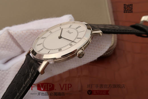 伯爵ALTIPLANO。采用9015改cal:800P机芯 ，真机改"非甲版，独家 真正做到原版一比一 Altiplano系列超薄男士自动机械腕表，真空电镀白金 商品图4