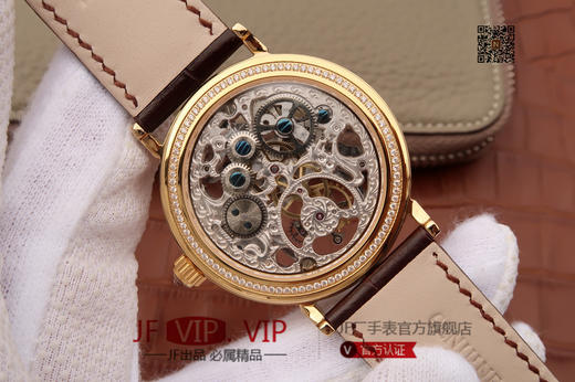 N伯爵高级珠宝陀飞轮、品牌举世闻名的超薄机芯技术与超凡珠宝工艺完美结合，再次突破超薄珠宝陀飞轮极限，让梦想变成闪耀现实。 商品图6