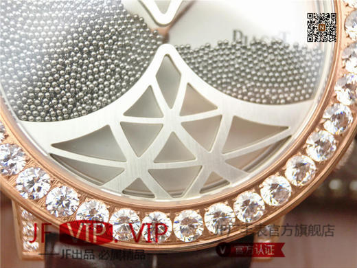 N伯爵ALTIPLANO系列 G0A34175腕表，和原装一样的沙漏自动翻盖，进口石英机芯，43mm直径，蓝宝石镜面，原装表扣，真皮表带，人工蓝宝石，做工精细，四处洋溢着艺术的气息。男士腕表，密底 商品图6