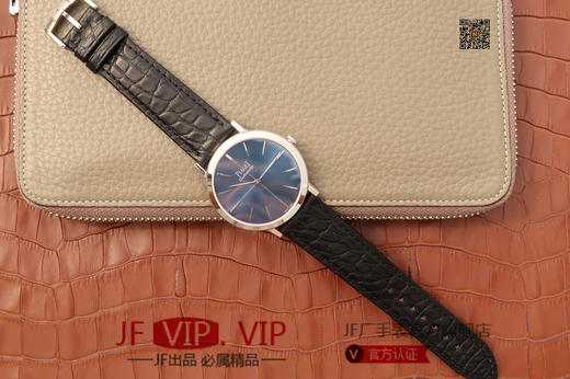 TW伯爵ALTIPLANO。采用9015改cal:800P机芯 ，真机改"非甲版，独家 真正做到原版一比一 Altiplano系列超薄男士自动机械腕表，真镀18k白金 商品图8