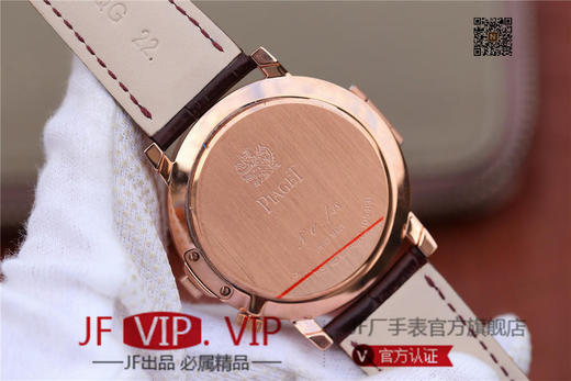 N伯爵ALTIPLANO系列 G0A34175腕表，和原装一样的沙漏自动翻盖，进口石英机芯，43mm直径，蓝宝石镜面，原装表扣，真皮表带，人工蓝宝石，做工精细 商品图13