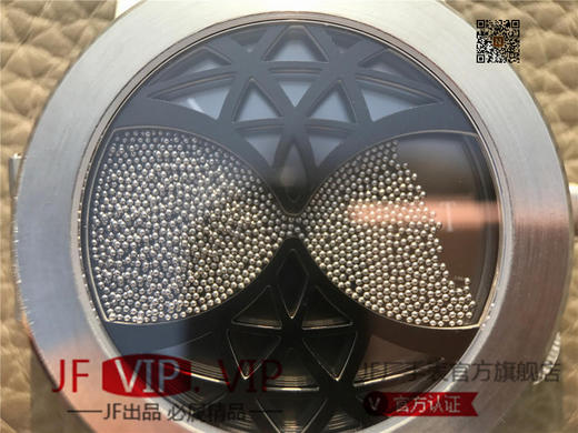 N伯爵ALTIPLANO系列 G0A34175腕表，和原装一样的沙漏自动翻盖，进口石英机芯，43mm直径，蓝宝石镜面，原装表扣，真皮表带，人工蓝宝石，做工精细 商品图6