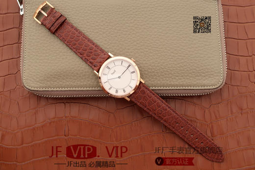 伯爵ALTIPLANO。采用9015改cal:800P机芯 ，真机改"非甲版，独家 真正做到原版一比一 Altiplano系列超薄男士自动机械腕表，真空电镀白金 商品图8