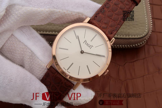 伯爵ALTIPLANO。采用9015改cal:800P机芯 ，真机改"非甲版，独家 真正做到原版一比一 Altiplano系列超薄男士自动机械腕表，真空电镀白金 商品图2