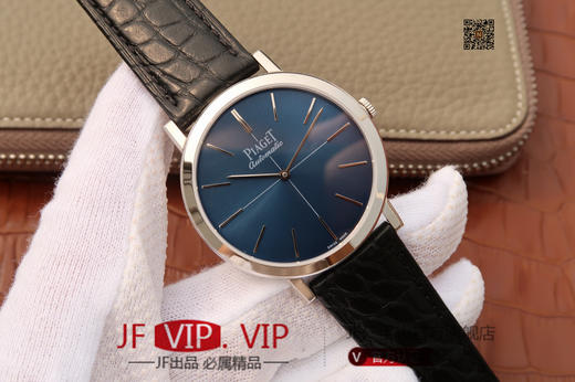 TW伯爵ALTIPLANO。采用9015改cal:800P机芯 ，真机改"非甲版，独家 真正做到原版一比一 Altiplano系列超薄男士自动机械腕表，真镀18k白金 商品图1