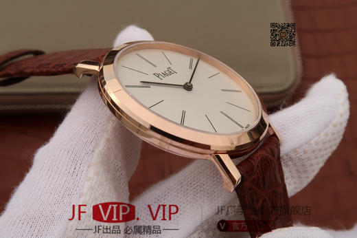 伯爵ALTIPLANO。采用9015改cal:800P机芯 ，真机改"非甲版，独家 真正做到原版一比一 Altiplano系列超薄男士自动机械腕表，真空电镀白金 商品图5