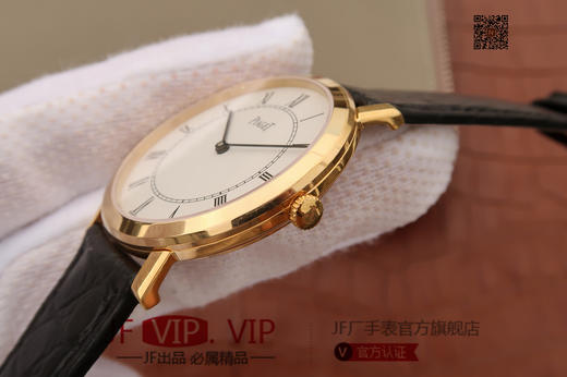 伯爵ALTIPLANO。采用9015改cal:800P机芯 ，真机改"非甲版，独家 真正做到原版一比一 Altiplano系列超薄男士自动机械腕表，真空电镀白金 商品图4