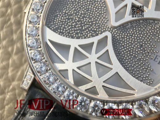 N伯爵ALTIPLANO系列 G0A34175腕表，和原装一样的沙漏自动翻盖，进口石英机芯，43mm直径，蓝宝石镜面，原装表扣，真皮表带，人工蓝宝石，做工精细 商品图5