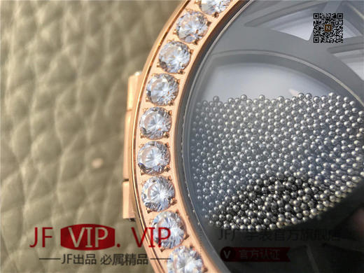 N伯爵ALTIPLANO系列 G0A34175腕表，和原装一样的沙漏自动翻盖，进口石英机芯，43mm直径，蓝宝石镜面，原装表扣，真皮表带，人工蓝宝石 商品图6