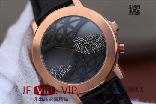 N伯爵ALTIPLANO系列 G0A34175腕表，和原装一样的沙漏自动翻盖，进口石英机芯，43mm直径，蓝宝石镜面，原装表扣，真皮表带，人工蓝宝石，做工精细 商品图3